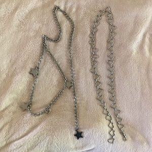 Brandy Melville chain belts